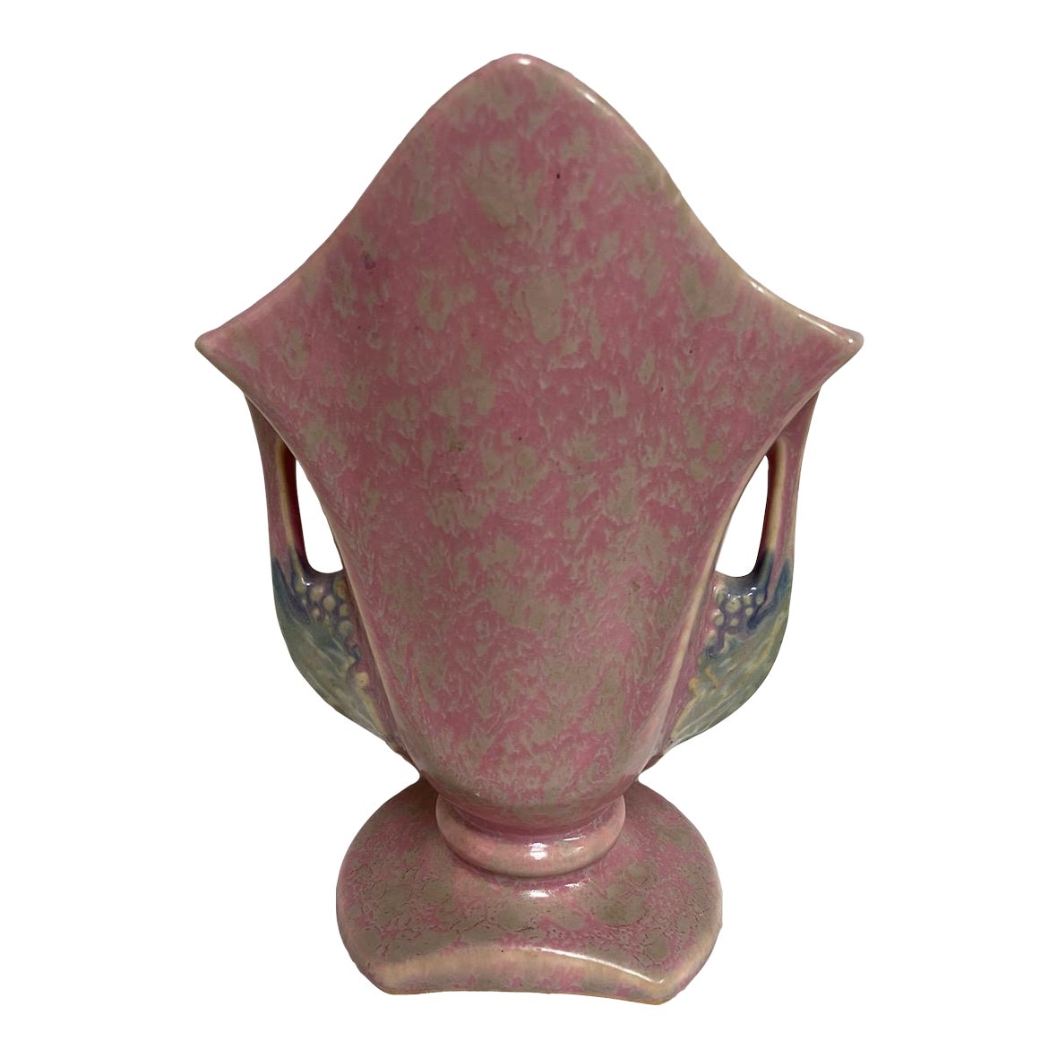 1920s Original Roseville Tuscany Fan Vase 808 Chairish