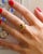 Sapphire and Ruby Snake Ring from Wempe, 1980s For Sale - Image 4 of 7