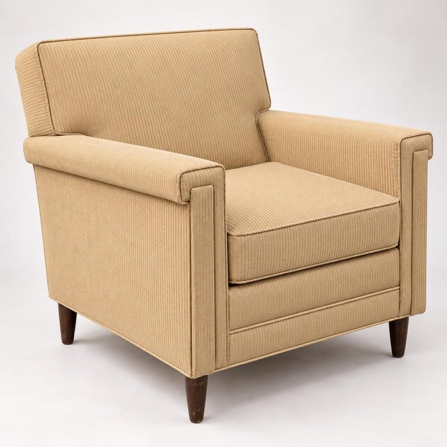 1950s 1950s Dunbar Mid Century Lounge Chair For Sale - Image 5 of 6