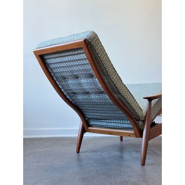 Milo Baughman for Thayer Coggin 1950s Attributed to Milo Baughman for James Inc. Recliner For Sale - Image 4 of 16