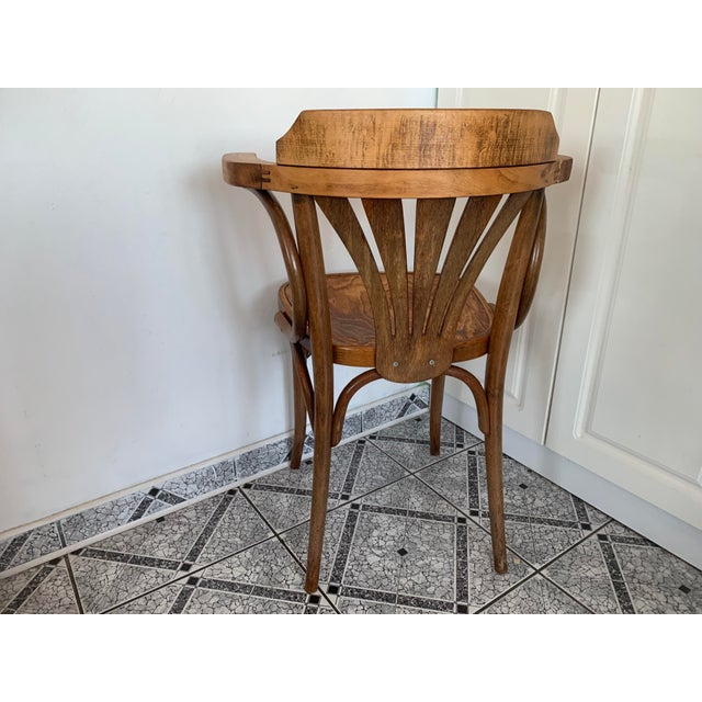 1950s Bentwood Bistro Armchair, 1950s For Sale - Image 5 of 18