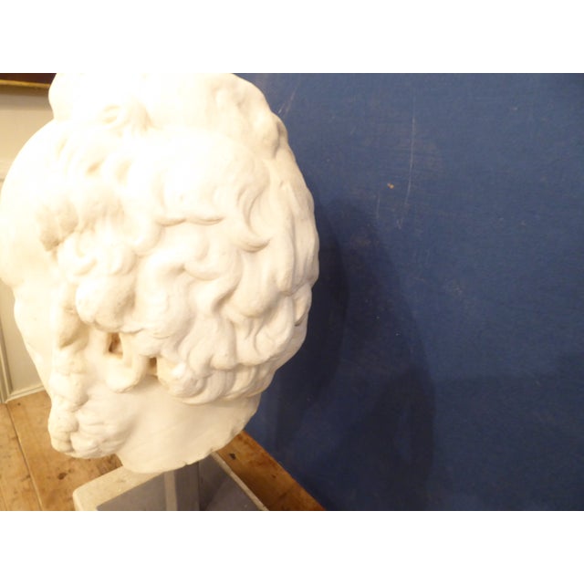 American 19th Century Marble Bust of n.e. Ship Captain For Sale - Image 3 of 5