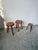 Free-Form Tripod Oak Stools, 1950s, Set of 3 For Sale - Image 12 of 18