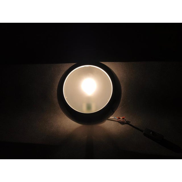 Silver Art Deco Chrome Wall Light by Drupol, 1940s For Sale - Image 8 of 9