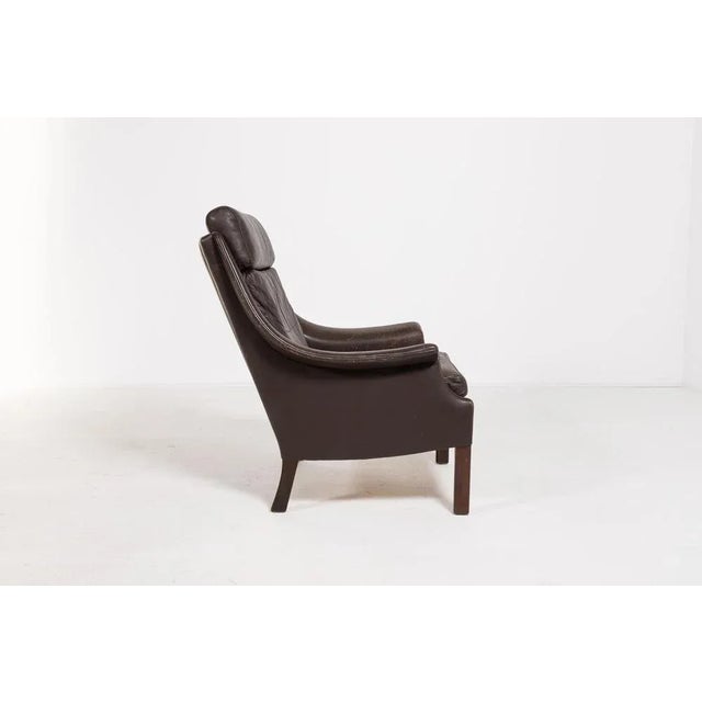 Mid-Century Modern Danish Architectural Armchair, 1960s For Sale - Image 3 of 11