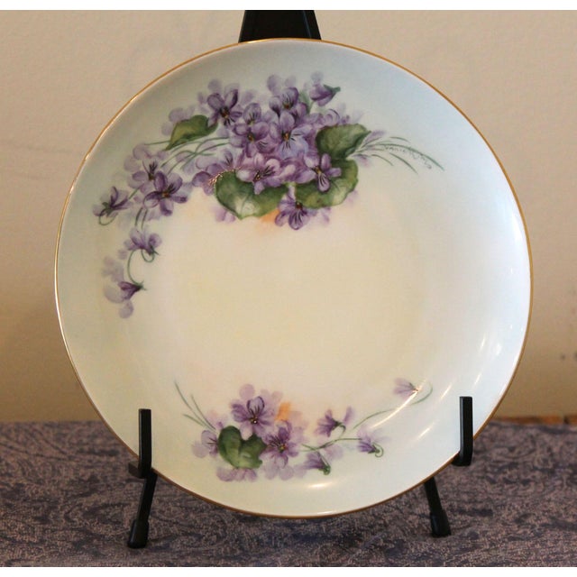 This is a rare set of 7 curated plates from the well-known Lorenz Hutschenreuther manufacturing plant in Selb, Bavaria,...