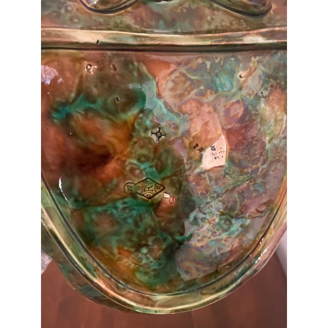 Late 19th Century Late 19th Century George Jones Majolica Strawberry Dish For Sale - Image 5 of 7