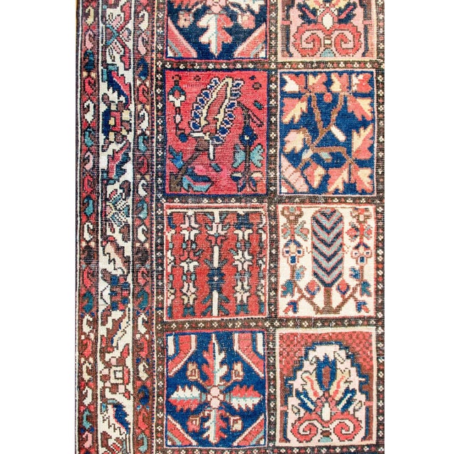 1950s Mid-20th Century Bakhtiati Rug For Sale - Image 5 of 7