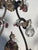 Antique Iron Wrought Sconces With Glass Fruits and Grape Clusyers - Pair For Sale - Image 9 of 11