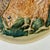 2000 - 2009 Vintage Pair of Ceramic Footed Plate With Two Hens, Circa 2000 by the Quyle Kilns California, Signed For Sale - Image 5 of 11