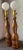 Wood Midcentury Teak Wood Table Lamps - a Pair For Sale - Image 7 of 11