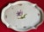 Nymphenburg Porcelain Antique 19th Century Nymphenburg Porcelain Tray or Platter Decorated With Parrot Tulip and Sprig Flowers For Sale - Image 4 of 7