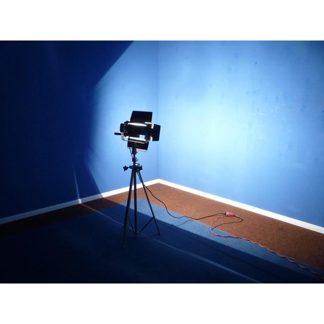 Gray Industrial Tripod Floor Lamp, 1960s For Sale - Image 8 of 16