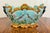 Antique French Onnaing Majolica Cache Pot Planter Bowl Jardiniere Love Birds For Sale In Dallas - Image 6 of 18