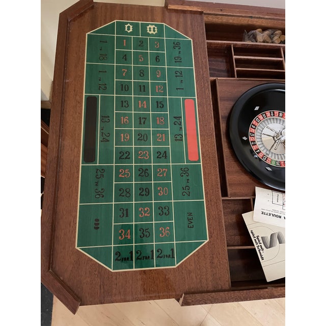 Hollywood Regency Inlaid Gaming Table, Italy, 1960s For Sale - Image 15 of 16