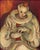 Benjamin Lassen (American, 1904-1968), Portrait of a Clown, Oil on Canvas, signed lower right, carved wood frame. Image:...