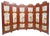Antique Painted Chinoiserie Room Divider, 1890s For Sale