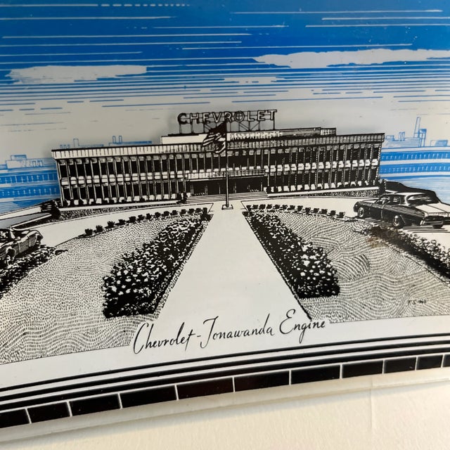 Mid-Century Chevrolet Trinket Dish Ashtray For Sale - Image 4 of 7