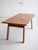 Mid-Century Modern Mario Marenco "Sapporo" Walnut Dining Table for Mobil Girgi For Sale - Image 3 of 11