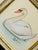 Figurative Original Hand-Painted Swan Painting in a Vintage Italian Frame For Sale - Image 3 of 3