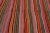 Mid 20th Century Colorful Vintage Striped Kilim Rug For Sale - Image 4 of 7