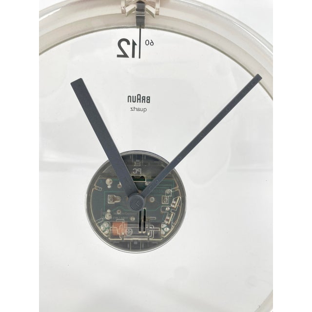 ABW 35 4778 Wall Clock by Dietrich Lubs for Braun, 1988
