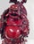 Plastic Circa 1990's Large Red Resin Happy Lucky Laughing Buddha For Sale - Image 7 of 12
