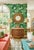1990s ​Vintage French Provincial, British Colonial Wicker & Gilt 3 Drawer Bombe Commode Chest With Marble Top For Sale - Image 5 of 14