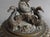 Metal 19th Century Italian Grand Tour Sienna Marble & Patinated Bronze Inkwell With Seahorses For Sale - Image 7 of 9