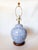 Blue Ralph Lauren Blue and White Ceramic Ginger Jar Lamp With Scrolling Vine Motif For Sale - Image 8 of 8