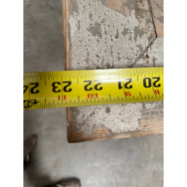 Late 20th Century Iron Urn With Wooden Pedestal For Sale - Image 16 of 18