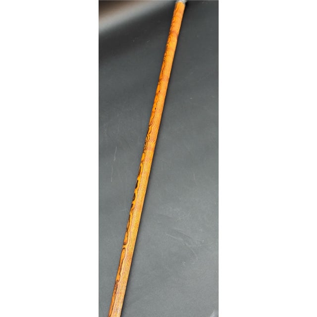 Antique Victorian Silver Mounted Walking Stick For Sale - Image 14 of 17