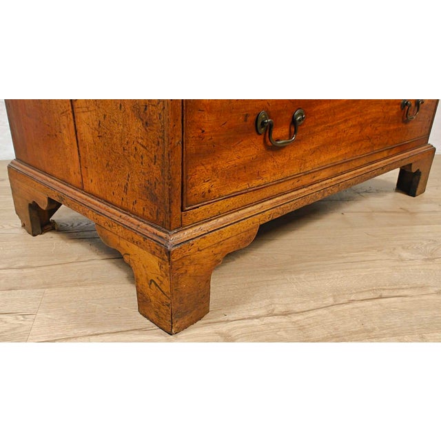Georgian Secretaire in Oak, 1800 For Sale - Image 10 of 18