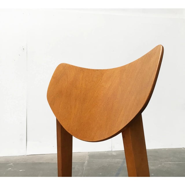Mid-Century Plywood Side Chair For Sale - Image 11 of 18