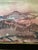Mid 20th Century Mid-Century Abstracted Watercolor &Amp; Wax-Resist Mountain Landscape by Mina Tabuena. For Sale - Image 5 of 12