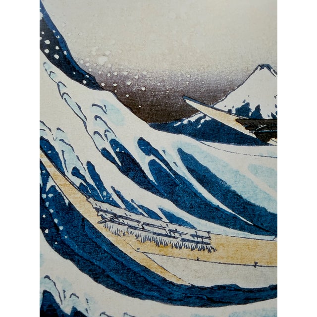 Hokusai Katsushika, the Great Wave of Kanagawa, 1831, Paper For Sale - Image 4 of 6