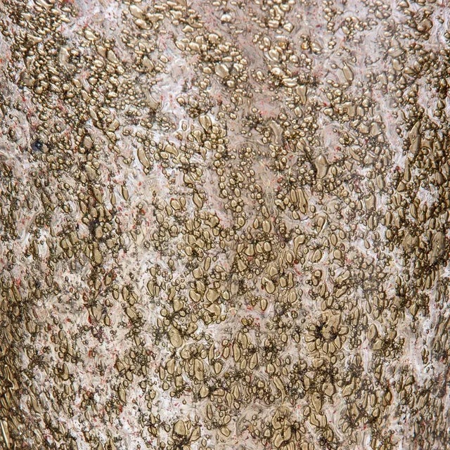 Brass Inclusion Blown Glass by Alberto Dona For Sale - Image 4 of 6