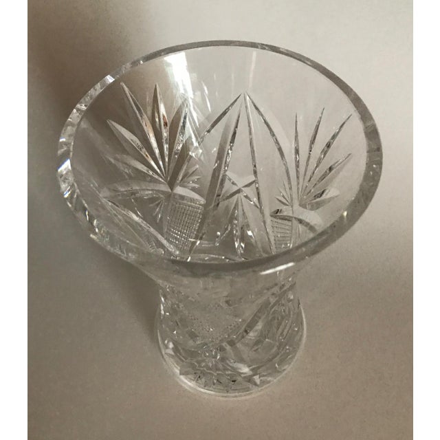1950s Waterford Crystal Vase For Sale - Image 5 of 7