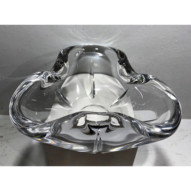 Glass Ashtray from Val Saint Lambert, 1970s For Sale - Image 4 of 4