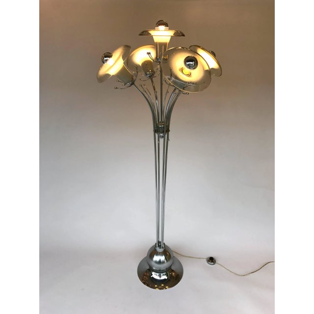 Floor Lamp Flower Murano Glass, Italy, 1970s Chairish