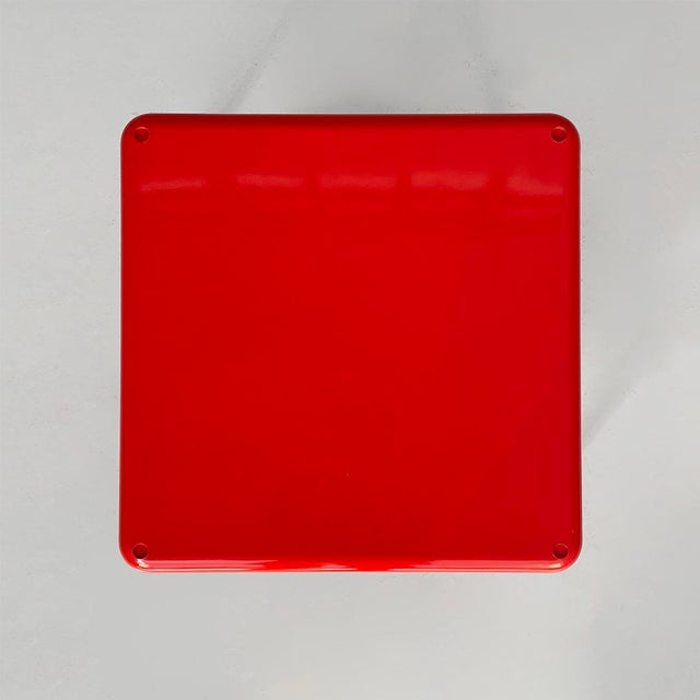 Plastic Italian Coffee Tables Demetrio 45 by Vico Magistretti for Artemide, 1970s, Set of 3 For Sale - Image 7 of 17