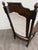 Vintage Jacobean Revival or Tudor Style Barley Twist Oak Armchair and Rocker Set For Sale - Image 12 of 17