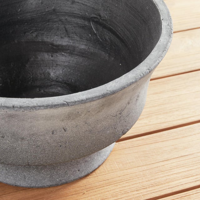 Black Cedric Decorative Footed Bowl For Sale - Image 8 of 8