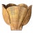 1970s Large Brass Sea Shell Planter For Sale