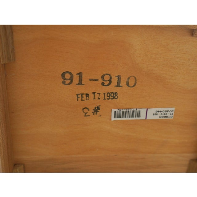 Pair of Stickley Harvey Ellis Cherry & Maple Nightstands For Sale - Image 18 of 18