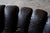 1970s Ds600 Snake Sofa in Black Leather by Ueli Berger for de Sede, Switzerland, 1970s, Set of 19 For Sale - Image 5 of 8