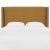 Traditional Jordan California King Wingback Headboard in Zuma Sesame For Sale - Image 3 of 5