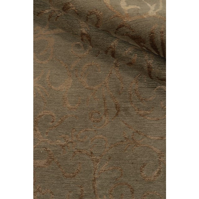 Textile Rug & Kilim’s European Runner in Beige-Brown All Over Pattern For Sale - Image 7 of 8