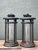 Mid 20th Century Vintage Wrought Iron Lanterns - A Pair For Sale - Image 5 of 12