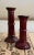 Mid 19th Century Set of Two Mid 19th Century Chinese Bamboo Form Candlestick Holders For Sale - Image 5 of 12